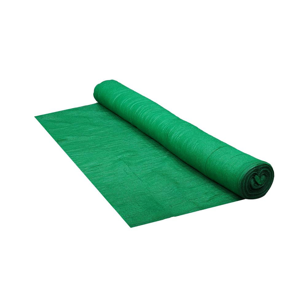 สแลนม้วนกรองแสง 80 เปอร์เซ็นต์ ทอ 3 เข็ม SPRING 2 ม.X50 หลา สีเขียว