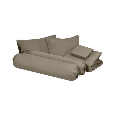 ชุดผ้าปูที่นอน 5 ฟุต 6 ชิ้น HOME LIVING STYLE CLINIC สีเทา_1