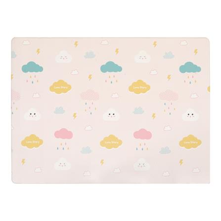 แผ่นอเนกประสงค์ HOME LIVING STYLE LUNA CLOUD 135x185 ซม. สีชมพู_0