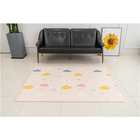 แผ่นอเนกประสงค์ HOME LIVING STYLE LUNA CLOUD 135x185 ซม. สีชมพู_5