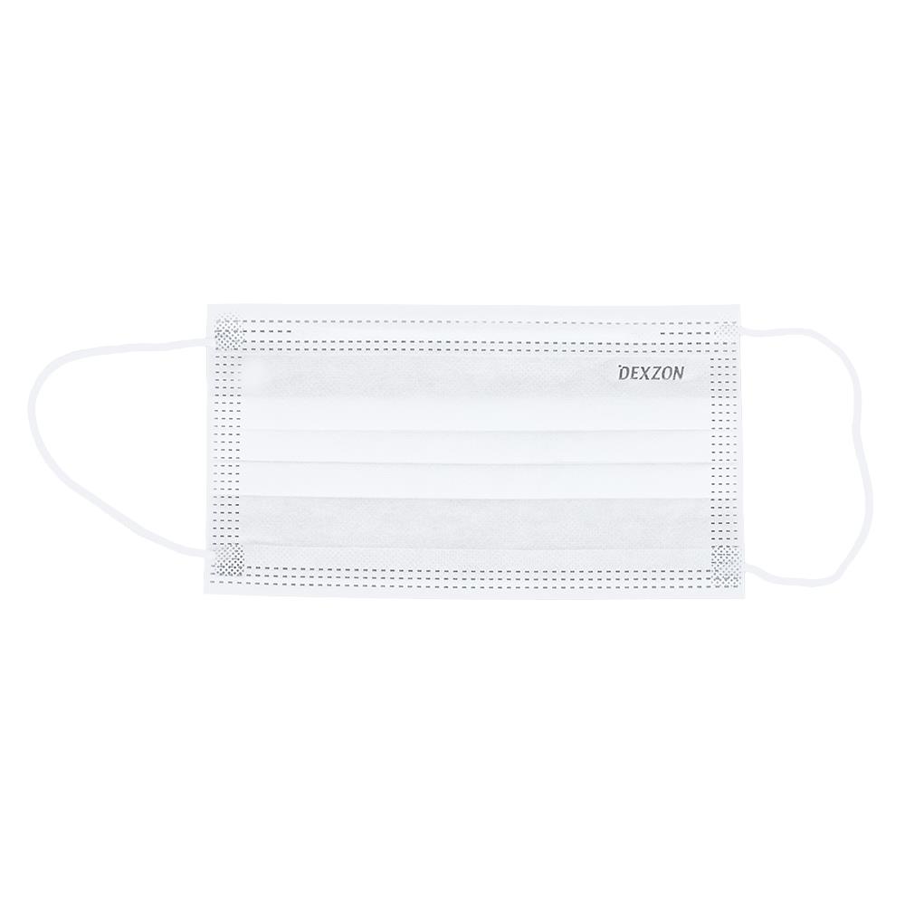 หน้ากากอนามัยการแพทย์ DEXZON KIDS สีขาว 10 ชิ้น