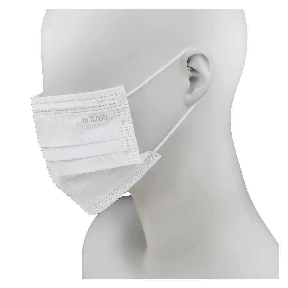 หน้ากากอนามัยการแพทย์ DEXZON KIDS สีขาว 10 ชิ้น