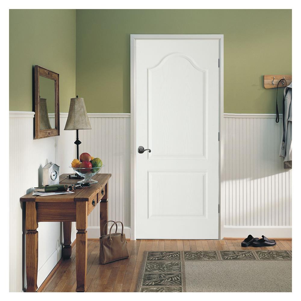 ประตูภายใน HDF AZLE สุโขทัย 2 ลูกฟัก 80X200 ซม. สีรองพื้น