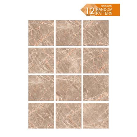 กระเบื้องพื้นพอร์ซเลน 60x60 ซม. TARA โรซาริค บราวน์ 1.44M2_2
