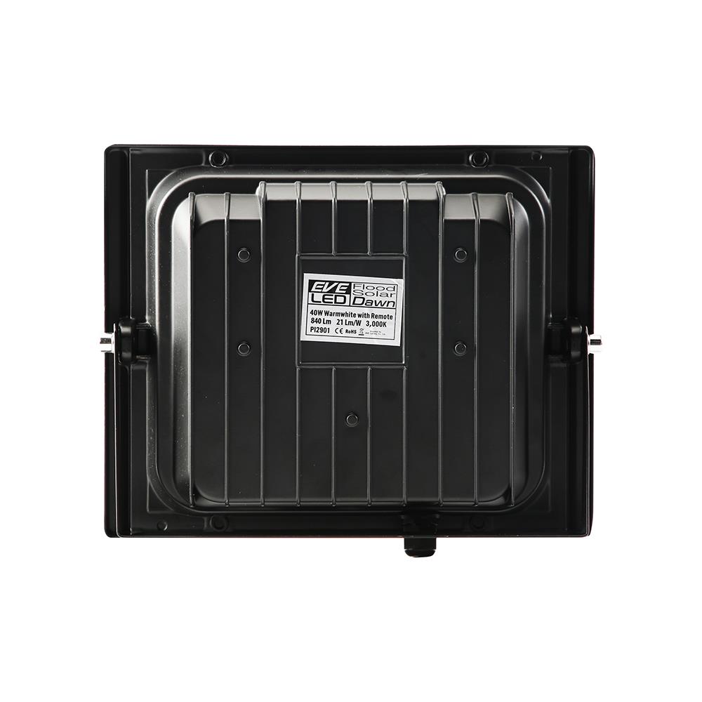 ไฟสปอทไลท์ SOLAR EVE 596115 40 วัตต์ WARMWHITE สีดำ