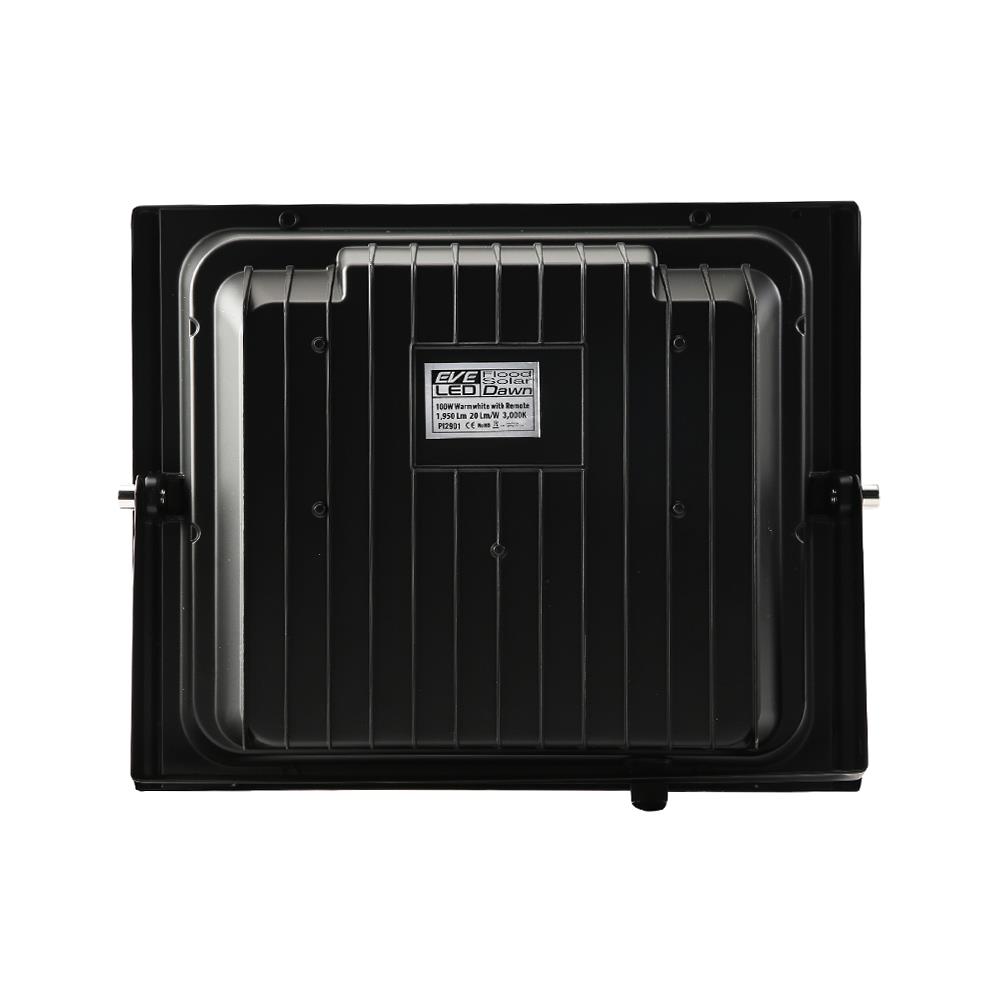 ไฟสปอทไลท์ SOLAR EVE 596139 100 วัตต์ WARMWHITE สีดำ