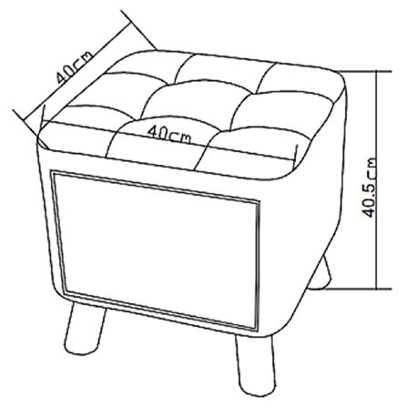 สตูล FURDINI PIPER สีเทา_7