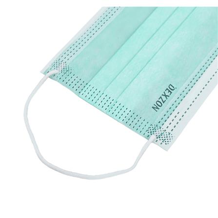 หน้ากากอนามัยการแพทย์ DEXZON สีเขียว 10 ชิ้น_1
