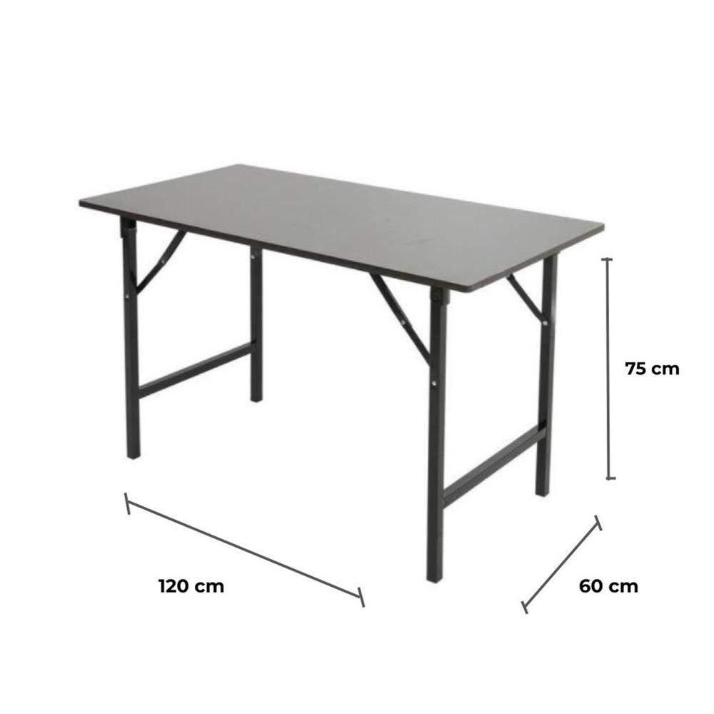 โต๊ะอเนกประสงค์เหลี่ยม FURDINI 60x120 ซม. ลายผ้ายีนส์