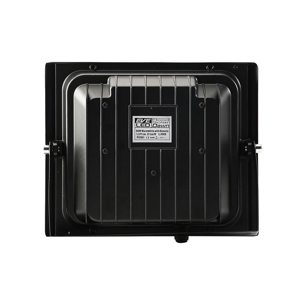 ไฟสปอทไลท์ SOLAR EVE 596122 60 วัตต์ WARMWHITE สีดำ