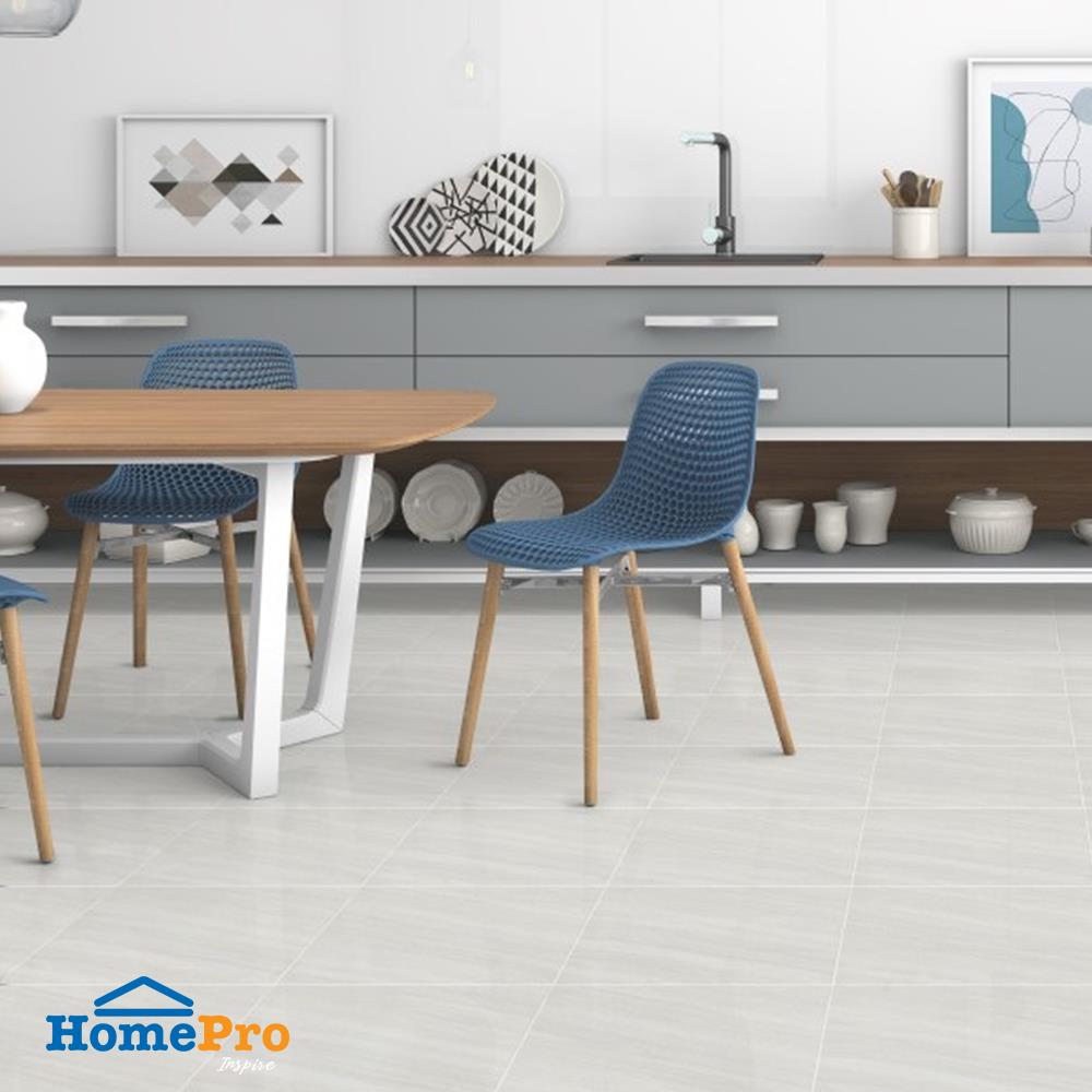 กระเบื้องพื้น 16x16 นิ้ว TARA ลิโอเน่ มาร์เบิ้ล ขาว PM 0.96M2