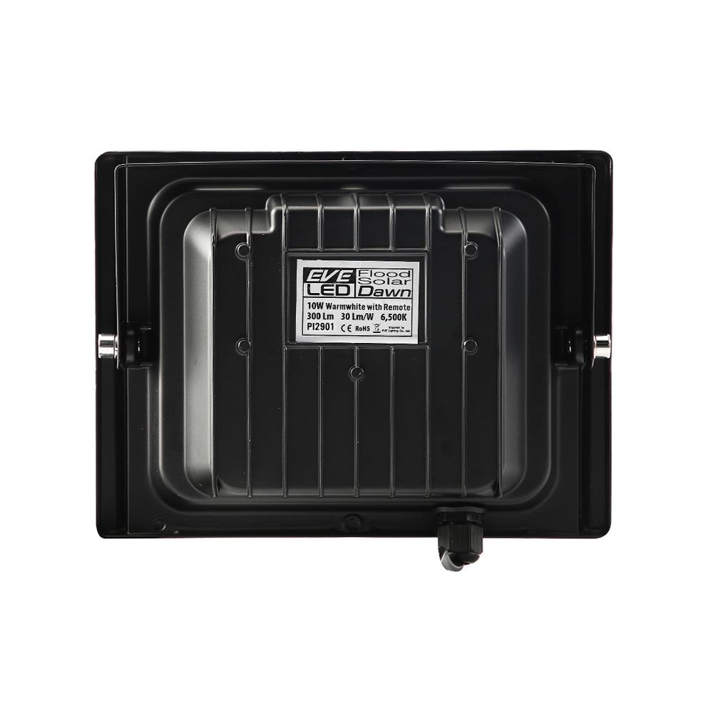 ไฟสปอทไลท์ SOLAR EVE 596108 10 วัตต์ WARMWHITE สีดำ