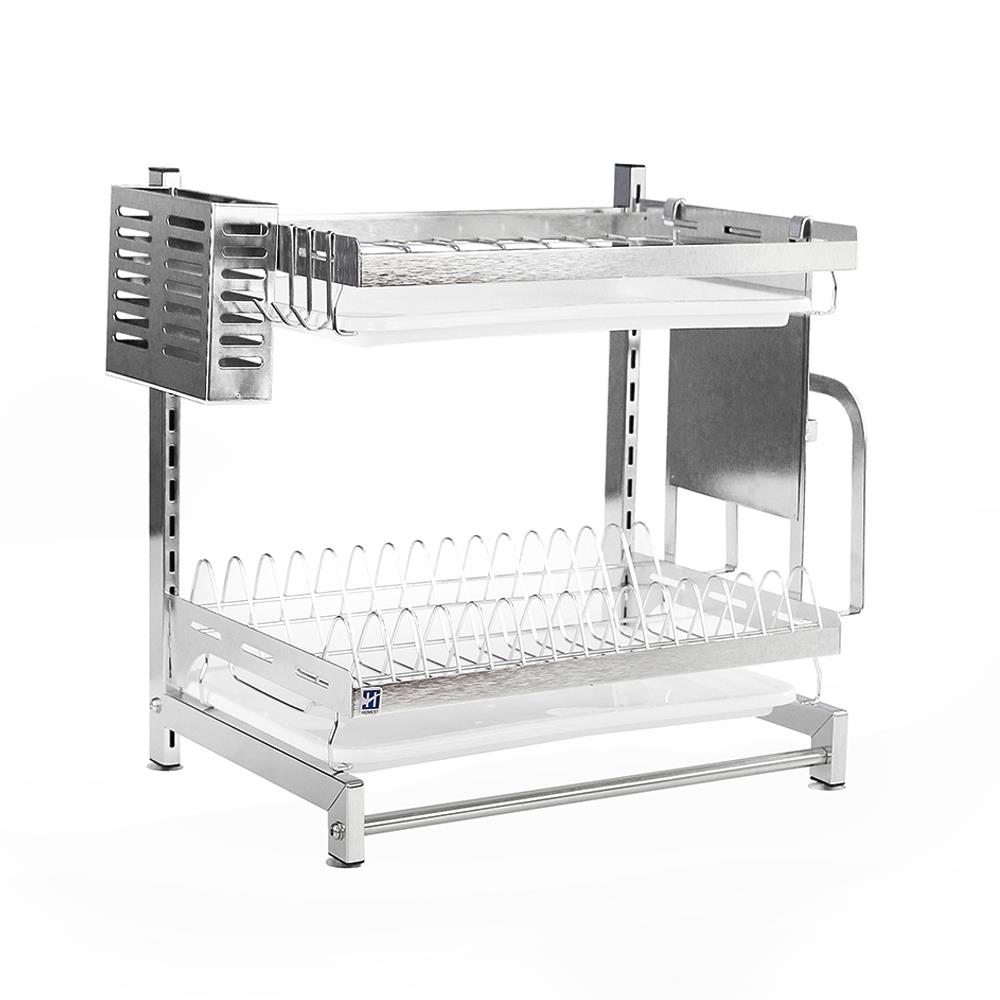 ชั้นคว่ำจานสเตนเลส 2 ชั้น HOMEST IC-008835