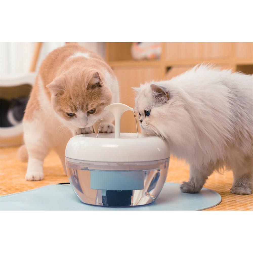 น้ำพุแมว PAWOOF FIXTERX 1.5 ลิตร สีขาว