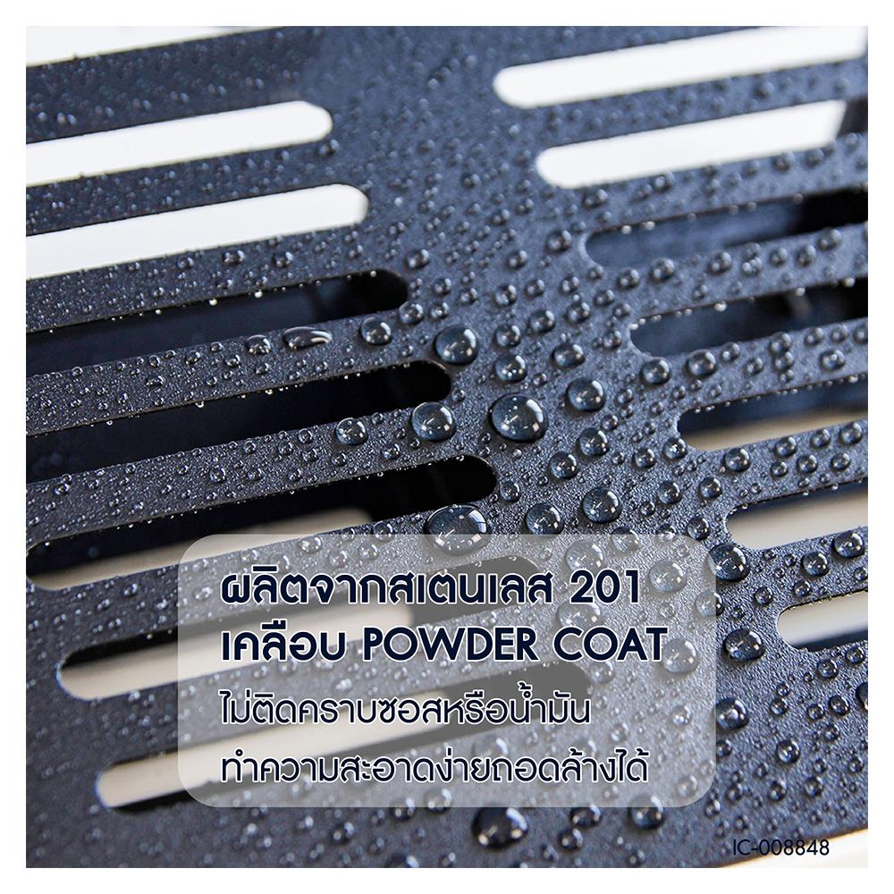 ชั้นคว่ำจานสเตนเลส 2 ชั้น HOMEST IC-008848