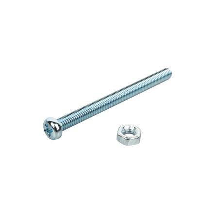 สกรูเกลียวมิลน็อต JP DEXZON 4X50 มม. 25 ตัว