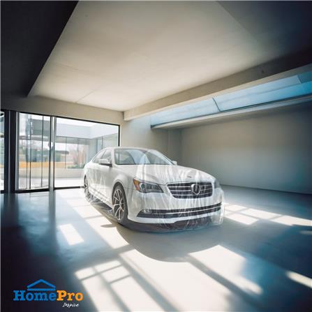 พลาสติกคลุมงานพร้อมยางยืด DEXZON 4.1x6.5 ม._2