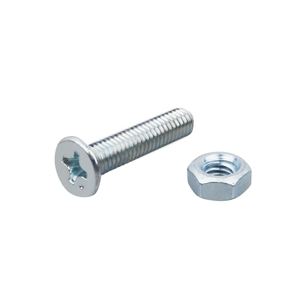 สกรูเกลียวมิลน็อต JF DEXZON 4X18 มม. 25 ตัว