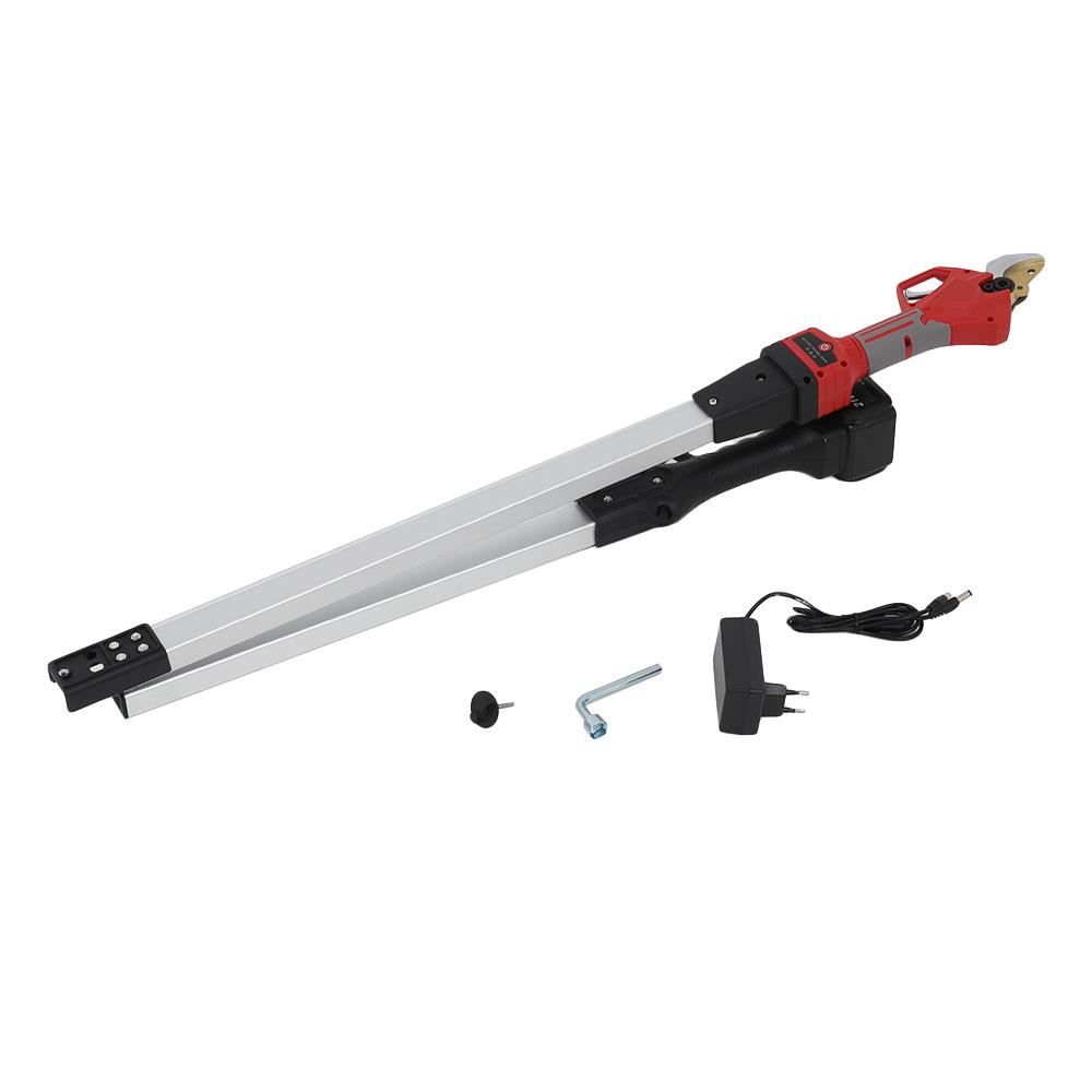 กรรไกรตัดกิ่งไม้ไร้สาย ด้ามยาว (พร้อมแบตเตอรี่) MATALL 1.3 เมตร