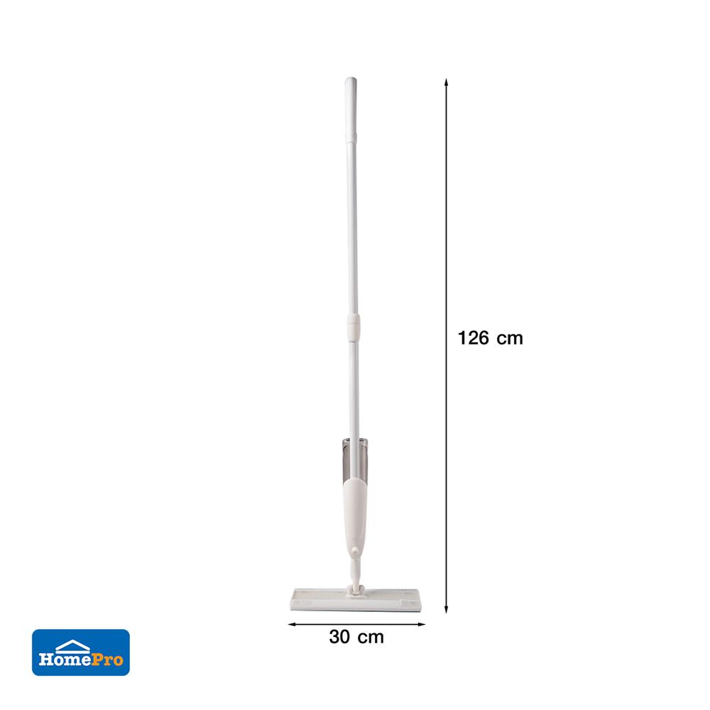 ไม้ม็อบสเปรย์ทำความสะอาดพร้อมไวเปอร์ ACCO NAMI 12 นิ้ว สีขาว