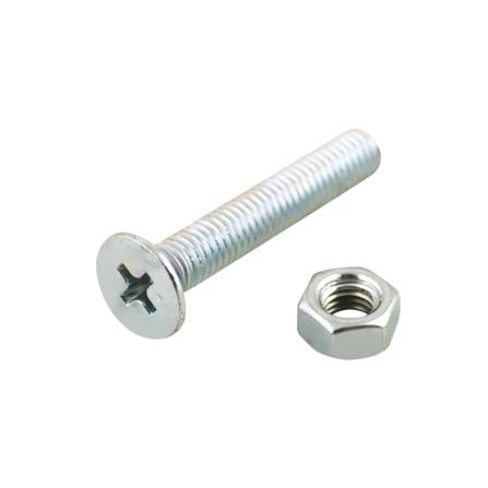 สกรูเกลียวมิลน็อต JF DEXZON 5X30 มม. 25 ตัว