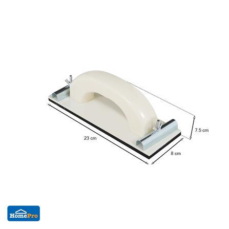 ที่จับกระดาษทรายพลาสติก MATALL สีขาว_4