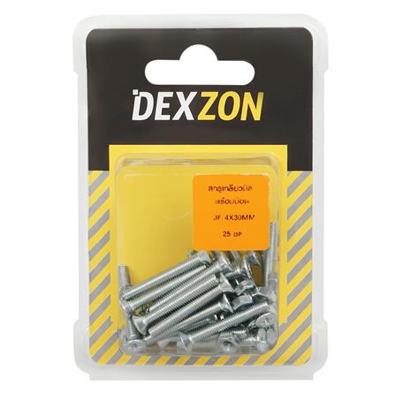 สกรูเกลียวมิลน็อต JF DEXZON 4X30 มม. 25 ตัว_1