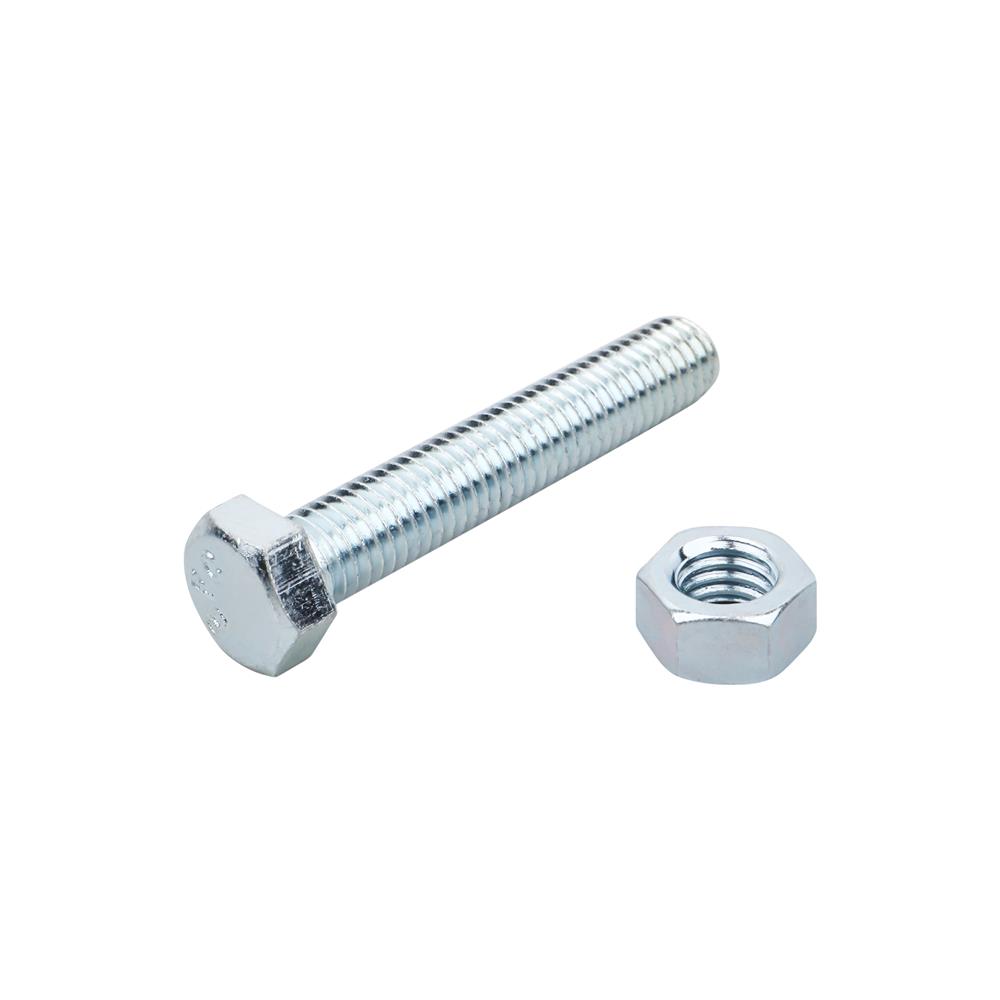 สกรูหัวหกเหลี่ยมพร้อมน็อต DEXZON 8X45 มม. 4 ชิ้น/แพ็ก