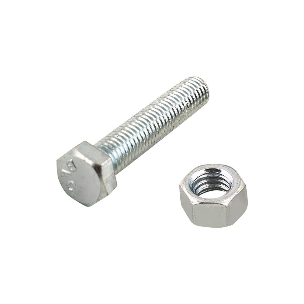 สกรูหัวหกเหลี่ยมพร้อมน็อต DEXZON 8X40 มม. 4 ชิ้น/แพ็ก