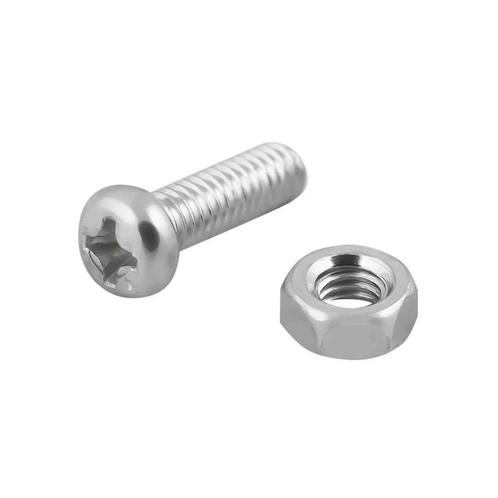 สกรูเกลียวมิลน็อต JP DEXZON 4X12 มม. 25 ตัว