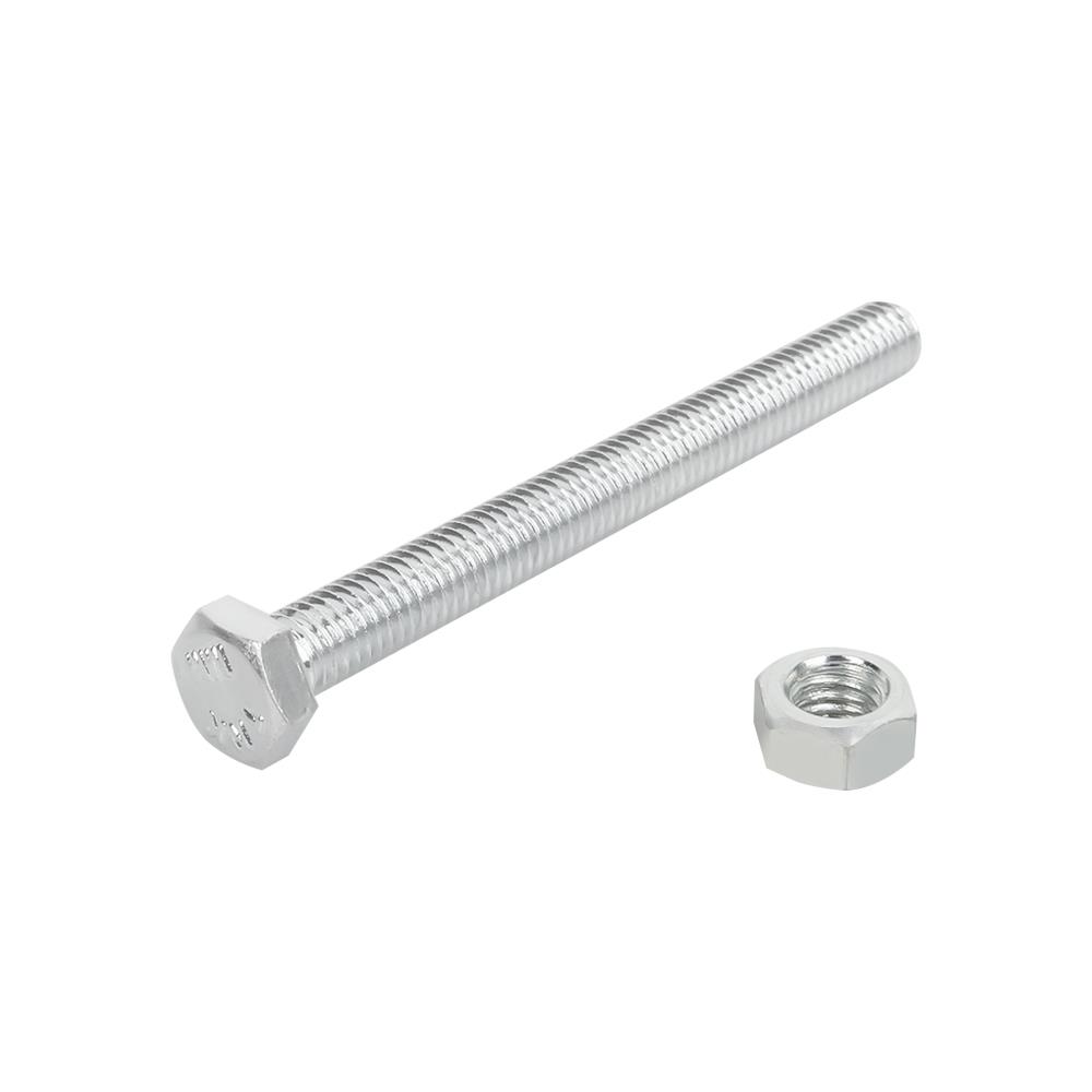 สกรูหัวหกเหลี่ยมพร้อมน็อต DEXZON 5X45 มม. 10 ชิ้น/แพ็ก