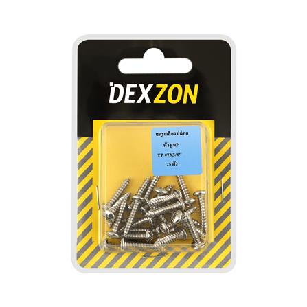 สกรูเกลียวปล่อย TP DEXZON 7X3/4 นิ้ว 25 ตัว_1