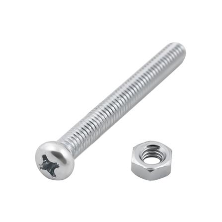 สกรูเกลียวมิลน็อต JP DEXZON 4X35 มม. 25 ตัว_0