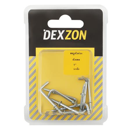 สกรูหัวห่วงตัวแอล DEXZON 1 นิ้ว_1