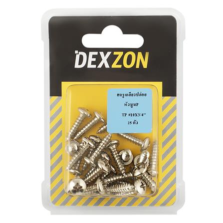 สกรูเกลียวปล่อย TP DEXZON 10X3/4 นิ้ว 25 ตัว_1