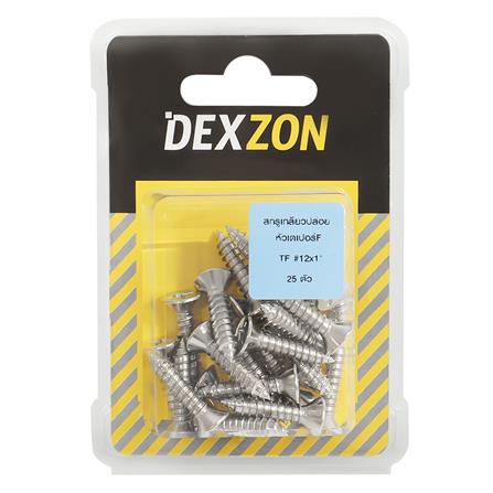สกรูเกลียวปล่อย TF DEXZON 12X1 นิ้ว 25 ตัว_1