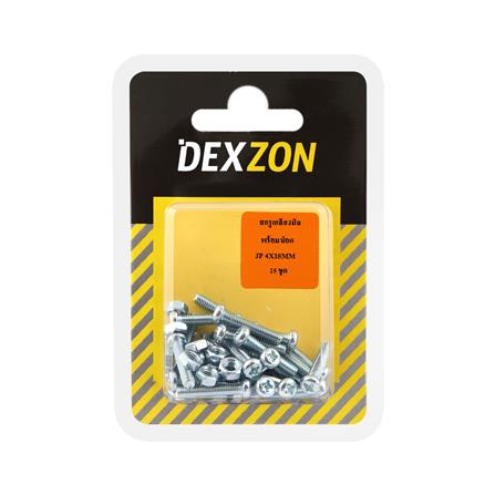 สกรูเกลียวมิลน็อต JP DEXZON 4X18 มม. 25 ตัว_1