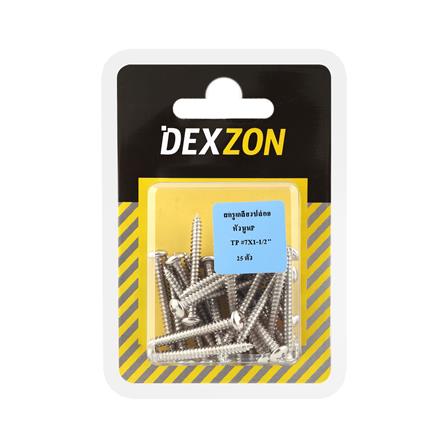 สกรูเกลียวปล่อย TP DEXZON 7X1-1/2 นิ้ว 25 ตัว_1