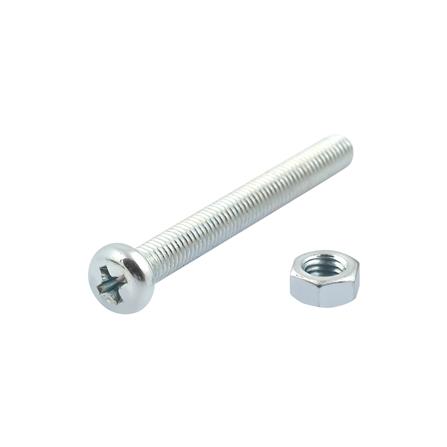 สกรูเกลียวมิลน็อต JP DEXZON 5X45 มม. 25 ตัว_0