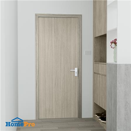 ประตูภายในเมลามีน AZLE GY 80X200 ซม. สีเทา_3