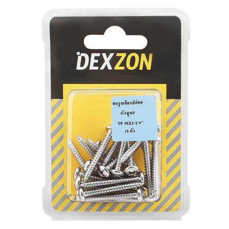 สกรูเกลียวปล่อย TP DEXZON 8X1-1/4 นิ้ว 25 ตัว_1