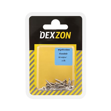 สกรูเกลียวปล่อย TF DEXZON 4X3/4 นิ้ว 25 ตัว_1