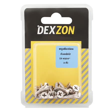 สกรูเกลียวปล่อย TF DEXZON 8X5/8 นิ้ว 25 ตัว_1