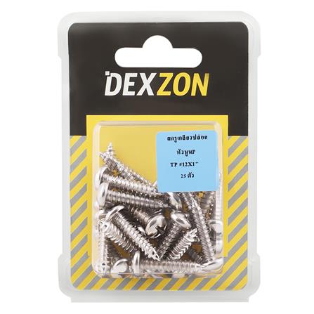 สกรูเกลียวปล่อย TP DEXZON 12X1 นิ้ว 25 ตัว_1