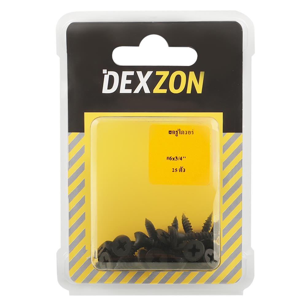 สกรูไดร์วอลล์ TF DEXZON 3/4 นิ้ว 25 ชิ้น
