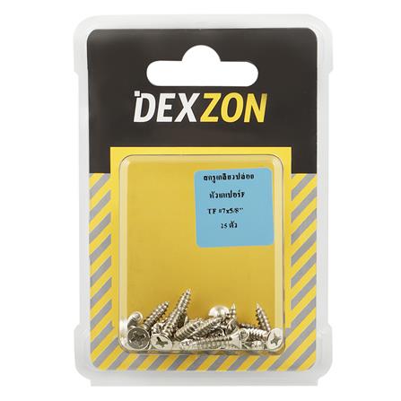 สกรูเกลียวปล่อย TF DEXZON 7X5/8 นิ้ว 25 ตัว_1