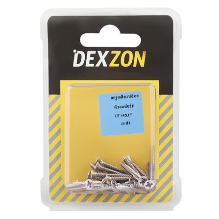 สกรูเกลียวปล่อย TF DEXZON 4X1 นิ้ว 25 ตัว_1