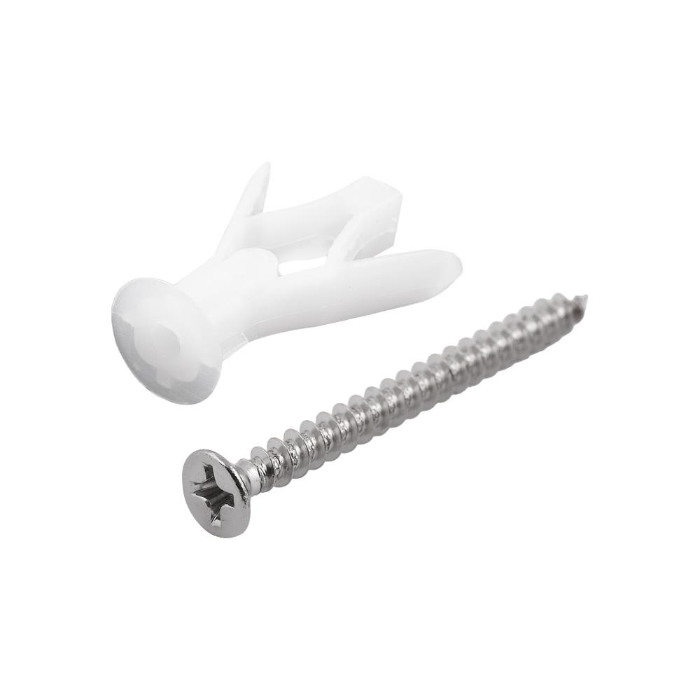 พุกยึดผนังกลวงพลาสติก พร้อมสกรู DEXZON 12 มม.