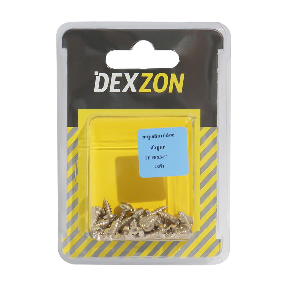 สกรูเกลียวปล่อย TP DEXZON 6X3/4 นิ้ว 25 ตัว