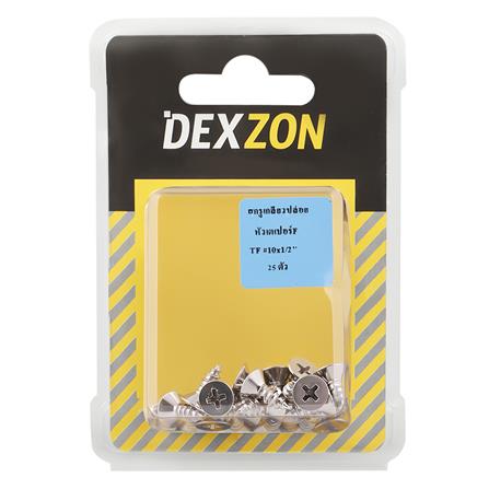สกรูเกลียวปล่อย TF DEXZON 10X1/2 นิ้ว 25 ตัว_1